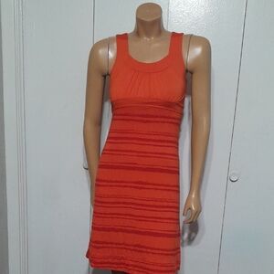 Alpine Design Vibrant Orange Mini Dress